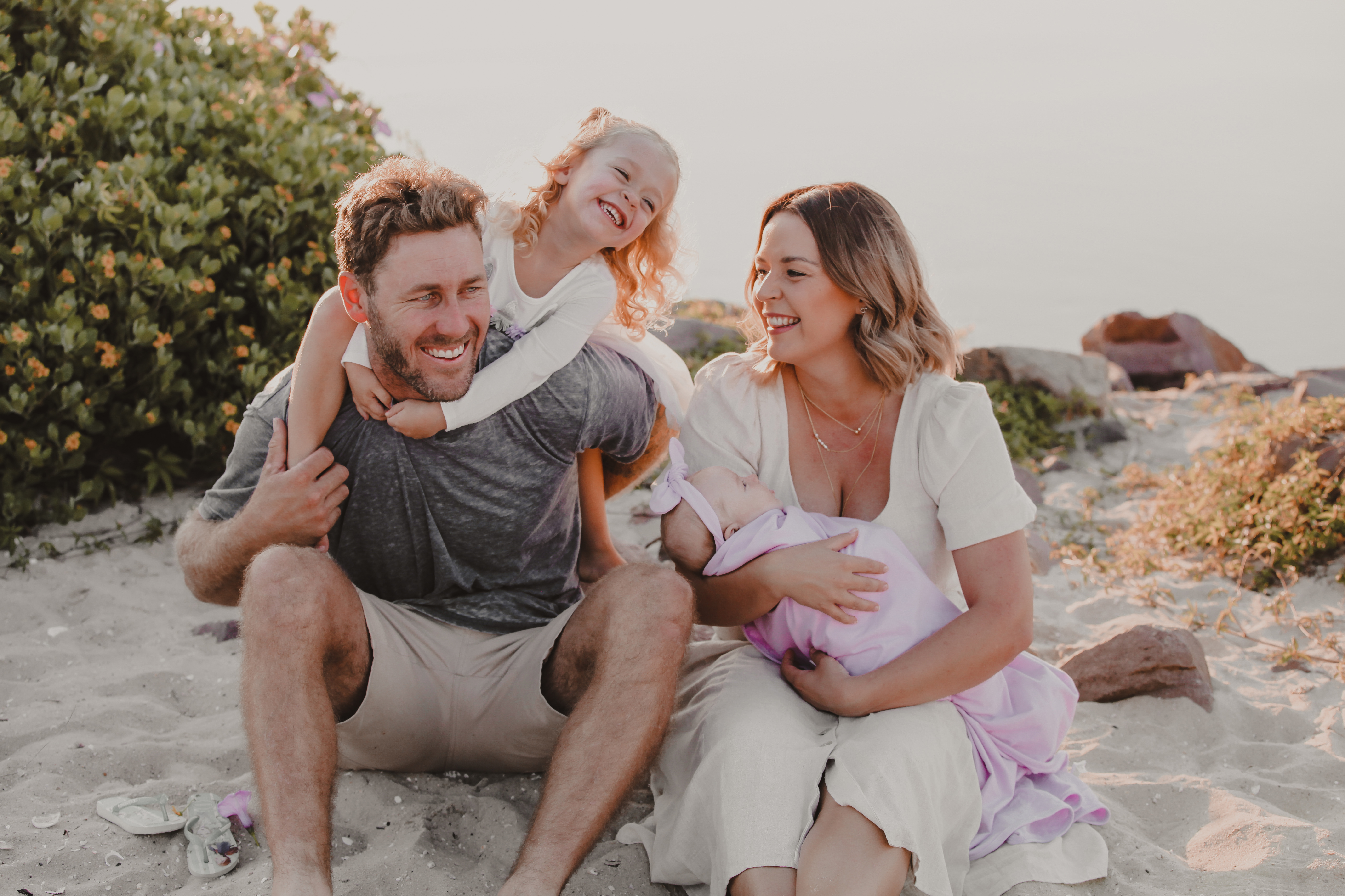 The Crittenden family sunset bliss